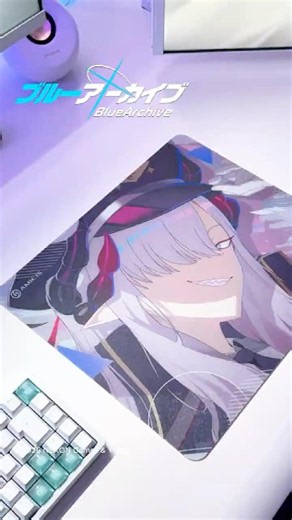 【絶賛発売中！】AMICIS × ブルーアーカイブ ガラスマウスパッド