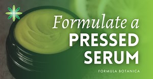 How to Make a Pressed Organic Face Serum - Formula Botanica