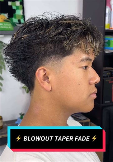 The PERFECT Blow Out 💥 Taper Fade Barber Tutorial 💈⚡️ STEP BY STEP with ASMR Sounds 🎶 Barber 📱 @sebthebarber #barberlife #fyp #taperfade #tutorial #asmrsounds