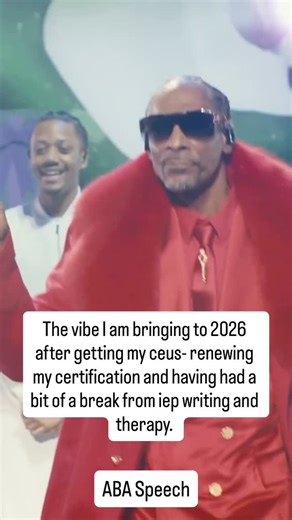 Rose Griffin | Speech Therapist and BCBA on Instagram: "Want to go into 2026 feeling this way? ? We got ya covered! We offer ceus for both SLPs and BCBAs. RBTs too. The ABA Speech Connection is packed full of courses to help you support your students so that they will engage in less behavior that is a barrier to session, engage more in therapy and start communicating on their own. Comment CONNECTION and I’ll send more information along. It includes ✅ Over 60 hours of CEU courses ✅ ASHA and ACE C