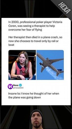 Victoria Coren's therapist tragic story😞#memes #tragedy #poker