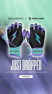 7.1K views | Just dropped: The BRUCE BOLT x Perfect Game Moonshots Collection. Limited. Elite. Out now. | BRUCE BOLT | Facebook