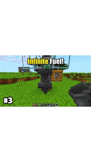 This Gives INFINITE Fuel 😳 | Minecraft Shorts #shorts