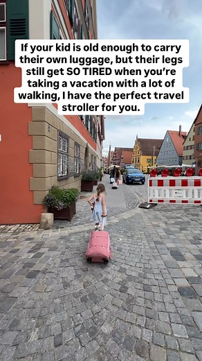 The BEST Travel Stroller for Preschoolers 🍊If you’ve got a big kid who rarely needs to use a stroller at home, but you KNOW they’re going to be complaining about how their legs are SO TIRED on your vacation with a lot of walking, I have the perfect stroller for you. 🍊Whether it’s a long day at a theme park, a city break, or a sprawling resort, we’ve used our Zoe The Traveler stroller for our youngest. 🔸It’s lightweight and compact. 🔸You can fold it or set it up with one hand. 🔸It fits in ai