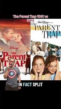 The Parent Trap 1961 vs 1998 #fyp #review #movie #comedy #filmtok #humor