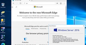 Install Microsoft Edge Browser on Windows Server 2016 and Windows Server 2019.