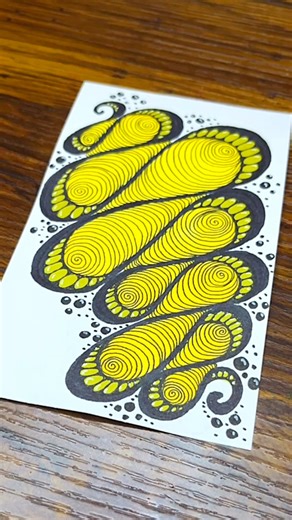 35K views · 666 reactions | Calm Your Mind With Zentangle Pattern | Drawing Tutorial For Beginners #zentangle #doodle #art #zenart #mindfulart #trending #viralpost #fbpage#emotional #selfdiscovery #painting #easyart | Easy Art | Facebook