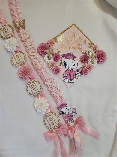 Girly Graduation Lei & Grad Cappromotion Gift Lei Senior Night Gift Lei Braided Ribbon Lei Graduation Ribbon Lei Graduate Lei 2026 Senior - Etsy