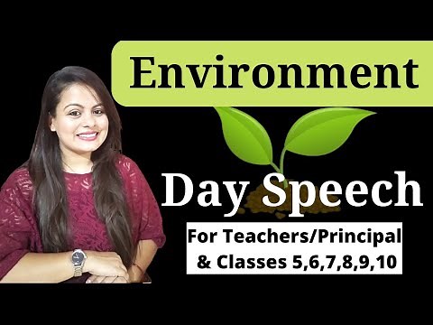 Environment day speech in english | Speech on environment day | World environment day speech