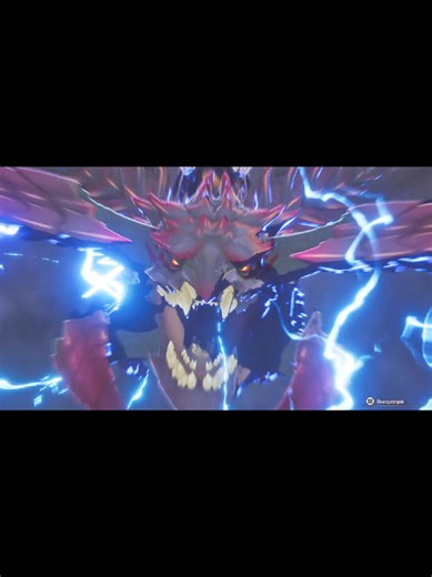 I like the dragon color pattern on Rey. It fits too good on him. #monsterhunterstories3 #mhstories3 #monsterhunter #kinship #reydau