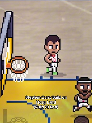 Stephen Curry Build in Hoop Land: A Basketball Experience