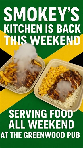 🔥 Smokey’s is back at The Greenwood this weekend! 🔥 Your favourite flavours are firing up again — come down and grab some mouth-watering food, cold drinks, and good vibes all weekend long. 🍔🍗🍟 📍 @GreenwoodPub | Birmingham Don’t miss out — it’s gonna be a tasty one! 😋 | The Greenwood