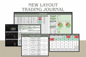 Trading Journal Spreadsheet | Trade Tracker for Excel & Google Sheets | Day Trading Log, Psychology, Risk Management Instant Download - Etsy