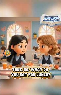 📚✨ Grade 3 – Unit 2, Lesson 2: healthy and unhealthy food 🥒🥬🥦🍓🍎🥝🥩🍚🩵