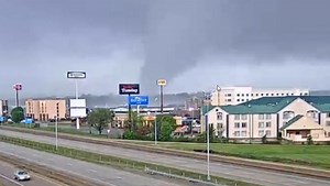 Webcam footage shows dramatic tornado formation