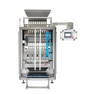 [Hot Item] Granule Sugar Salt Pepper Back Sealing Multi-Line Pouch Filling Packing Machine