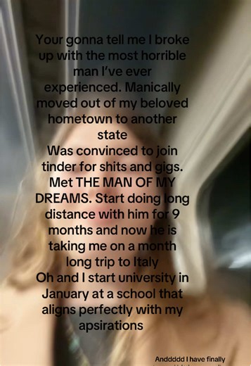 Just a draft worth posting ;) Because if he wanted to he’d take you to Italy 😘