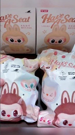 🤩 UNBOXING TIME! Labubu Have a Seat" Blind Box! What Did We Get?! 💖 #Labubu #HaveASeat #BlindBox