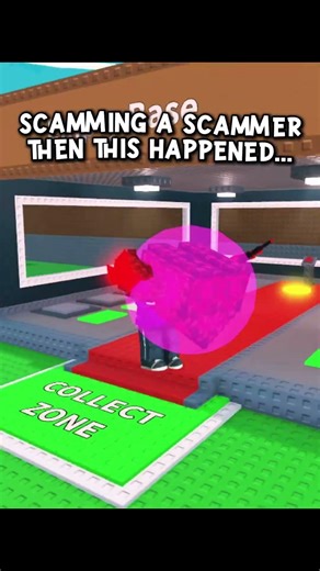 Scammer Gets Scammed 💀😂 #roblox #stealabrainrot