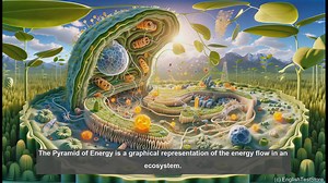 Pyramid of energy in biology