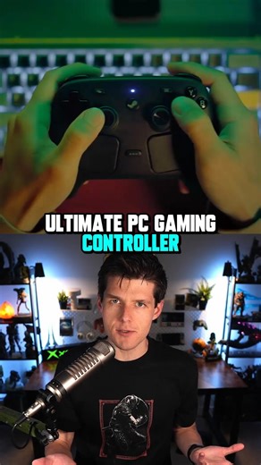 JampackSam on Instagram: "Valve’s Steam Controller is BACK… and not bad this time? Valve is taking that original dual thumbpad design of the first controller and adding another thumbsticks, a d-pad, and some Steam Deck-inspired additions to make this look like a super solid PC gaming controller. 👀 Would you want one of these for your setup? 🤔 #steam #steamcontroller #valve #pcgaming #steammachine"