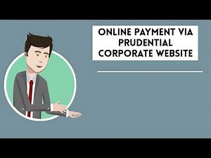 Paying online on the Prudential Corporate Website
