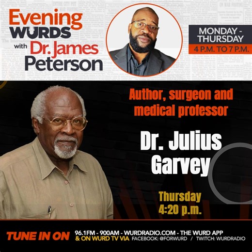Don’t miss an exclusive conversation with Dr. Julius Garvey on...