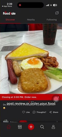 Sign Up for Foodtaler via Foodtale APP 📱