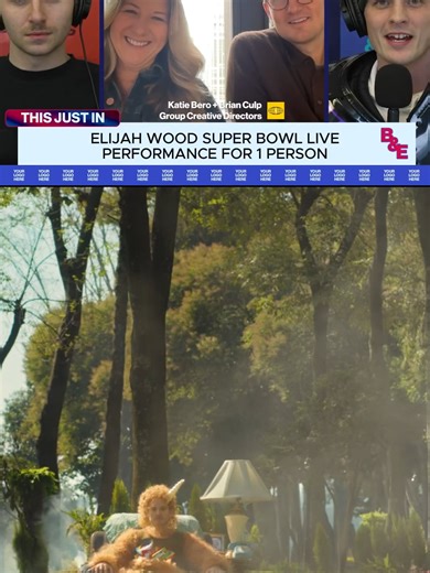 Elijah Wood's Excitement for Skittles Super Bowl Ad