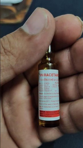 paracetamol injection