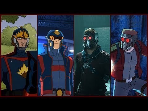 Star-Lord Evolution in Movies & Cartoons (2018)