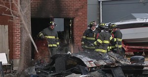 Structure fire shuts down Dixie Highway in both directions on Friday morning