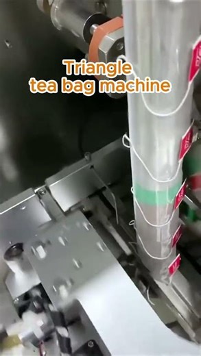Fully Automatic Ultrasonic Sealing Pyramid Tea Bag Packaging Machine for Herbal Mix Tea Leaves