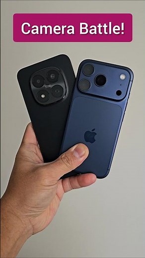 Redmi Note 15 Pro vs iPhone 17 Pro 📷