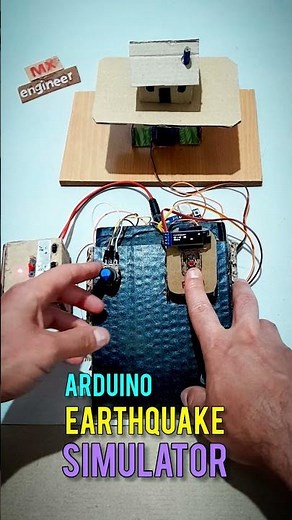 DIY | Make Arduino Project - Build an Earthquake Simulator #diycrafts #arduinoproject #arduino
