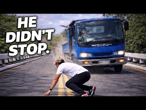 Watch what happens when I do push ups on a bridge