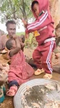 Tiny Hands, Big Reactions! 😂👶 | Funny African Village Moment 🔥