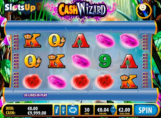 Free Online Cash Wizard Slot Machine