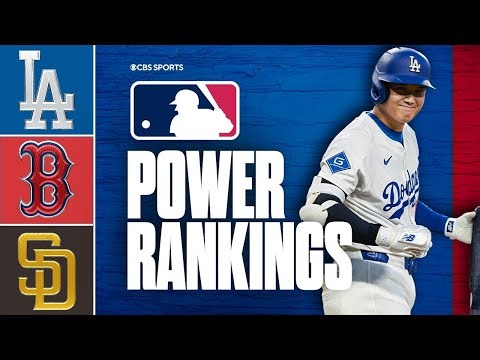 Latest MLB Power Rankings: Dodgers back in the Top 5, Red Sox keep moving up & Padres out of Top 10