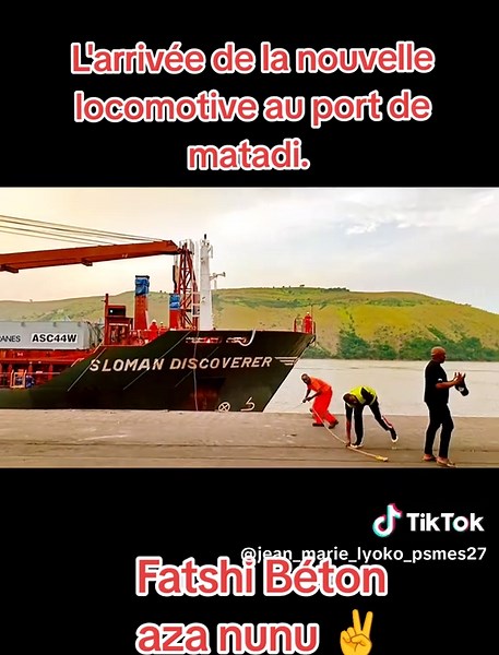 Le nouveau train déjà au pays de Lumumba@PANU LAND CAMP DAVID