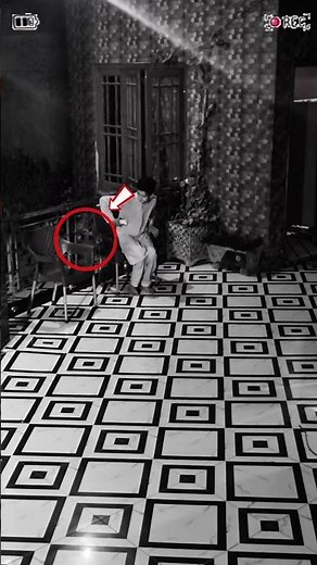Ghost horror chair OMG #horror #cctvfootage