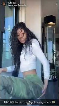 Rubi rose dancing to her song