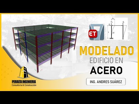 MODELADO ESTRUCTURAL DE EDIFICIO EN ACERO - PERALTA INGENIERÍA