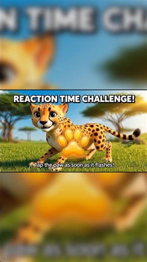 Tap Fast! Do You Have Cheetah Speed? Game On!