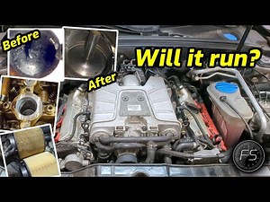 Audi 3.0T valve clean, valve cover, supercharger install/bleed (S4, S5, A4, A6, A7, A8, Q7, SQ5)