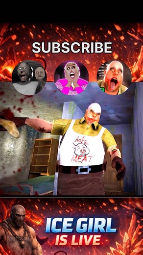Mr Meat 2 V's Granny 1 V's Evil Nun 2 V's Horror Tale 2 #horror #shorts #fypシ#viral