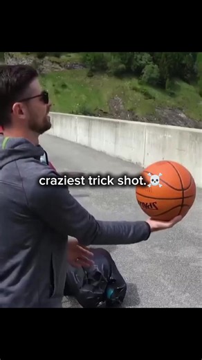 trick shot☠️ #trickshot #basketball #viralvideo #basketballtiktok #fyp | Basketball