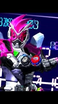 【ガンバライジング】仮面ライダージオウ エグゼイドアーマー 必殺技演出「クリティカルタイムブレーク」
