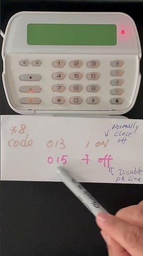 PC1832 programming easy start