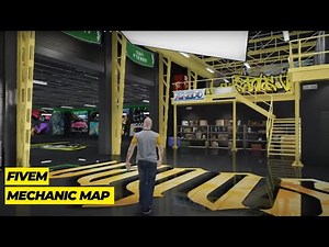 Fivem Mechanic Map | Interior & map for Roleplay | Tebex MLO shop